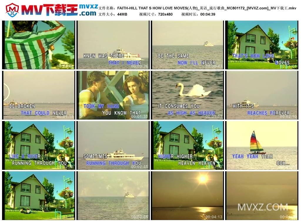 FAITH-HILL THAT S HOW LOVE MOVES(人物)_英语_流行歌曲_MC801172